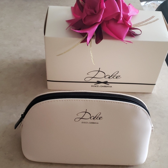 Dolce & Gabbana Handbags - Dolce & Gabbana Dolce Makeup Bag Pouch Travel